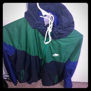 Nike multi color winderbreaker